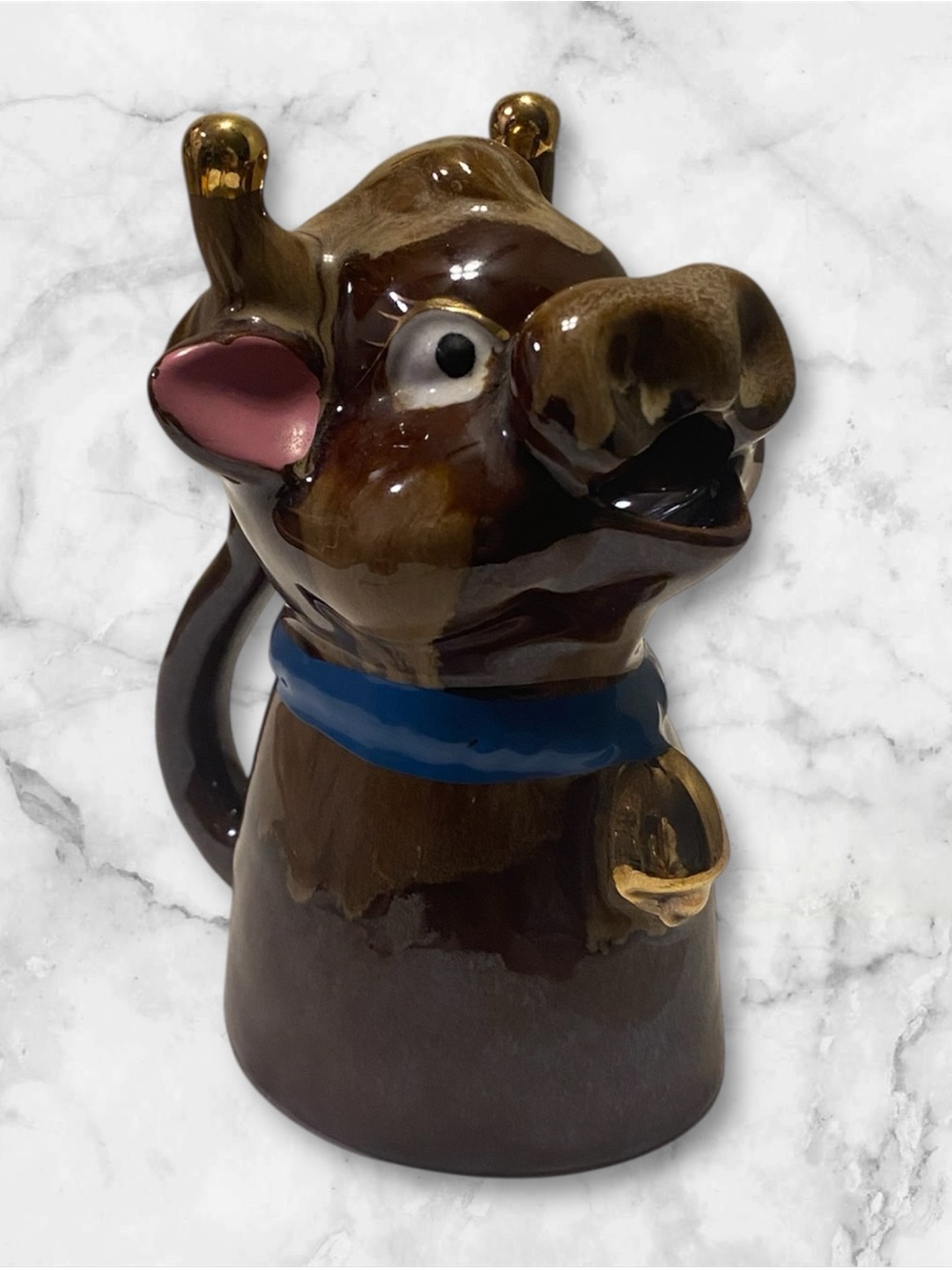 Ceramic Brown Cow Creamer